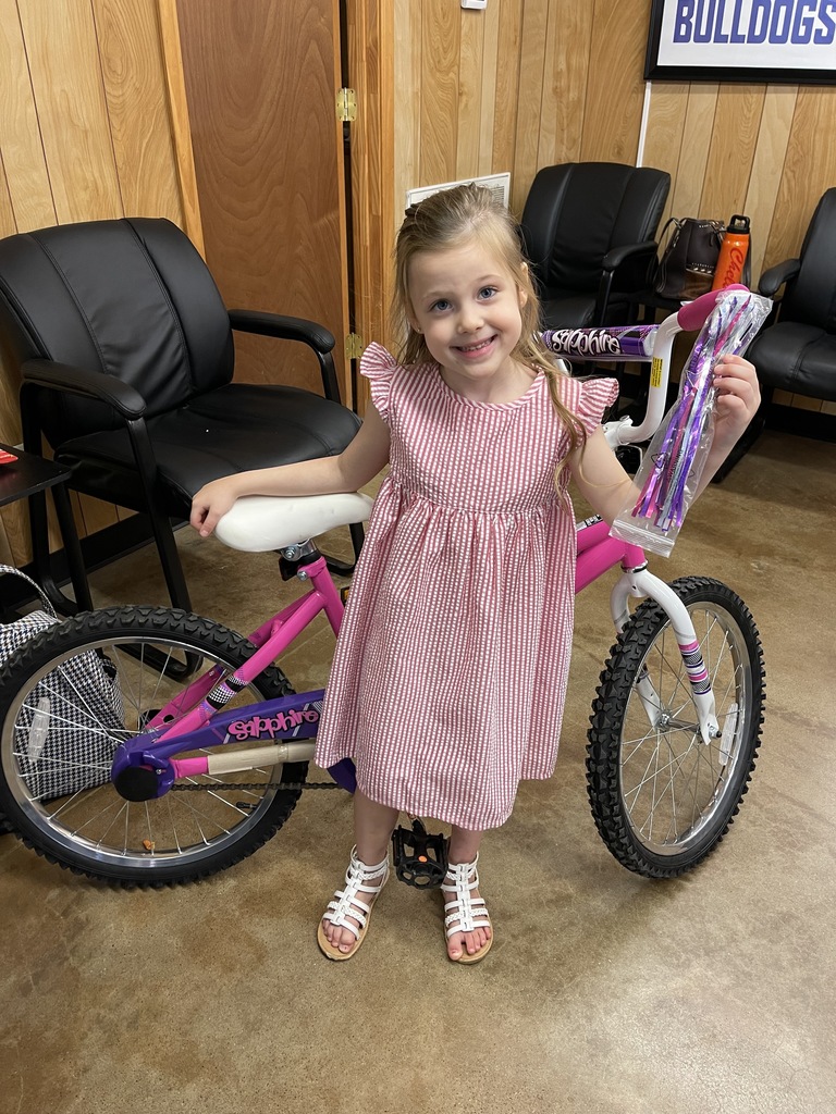 Adalyn Iribarren-bicycle winner!