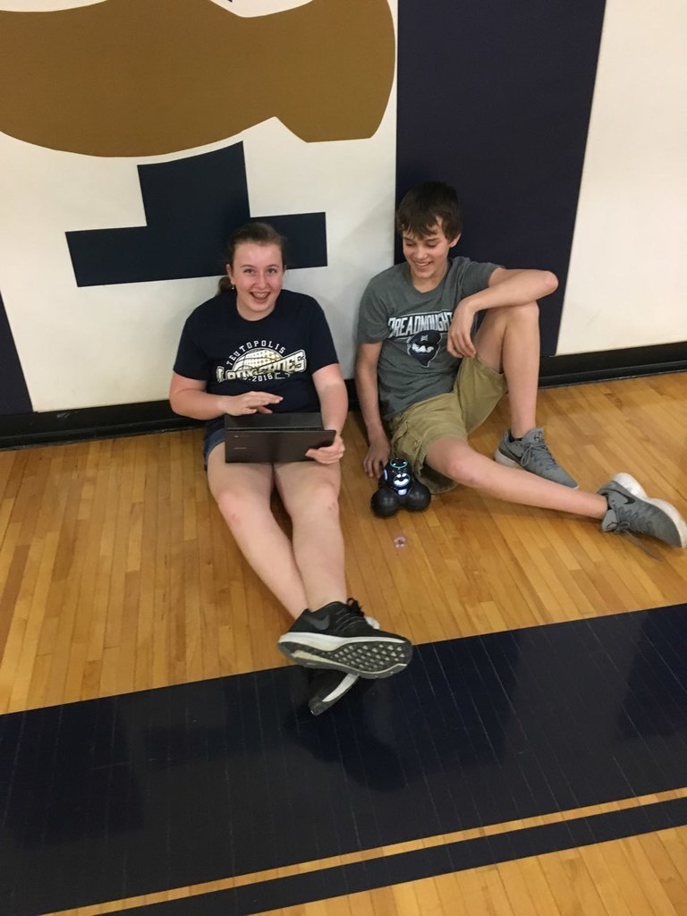 TJHS students ready to race the robot