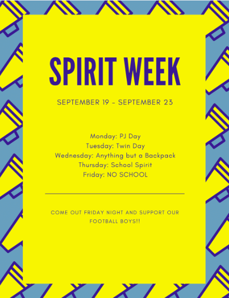 Spirit Week!!