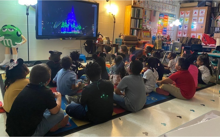 galvan students watch fireworks 