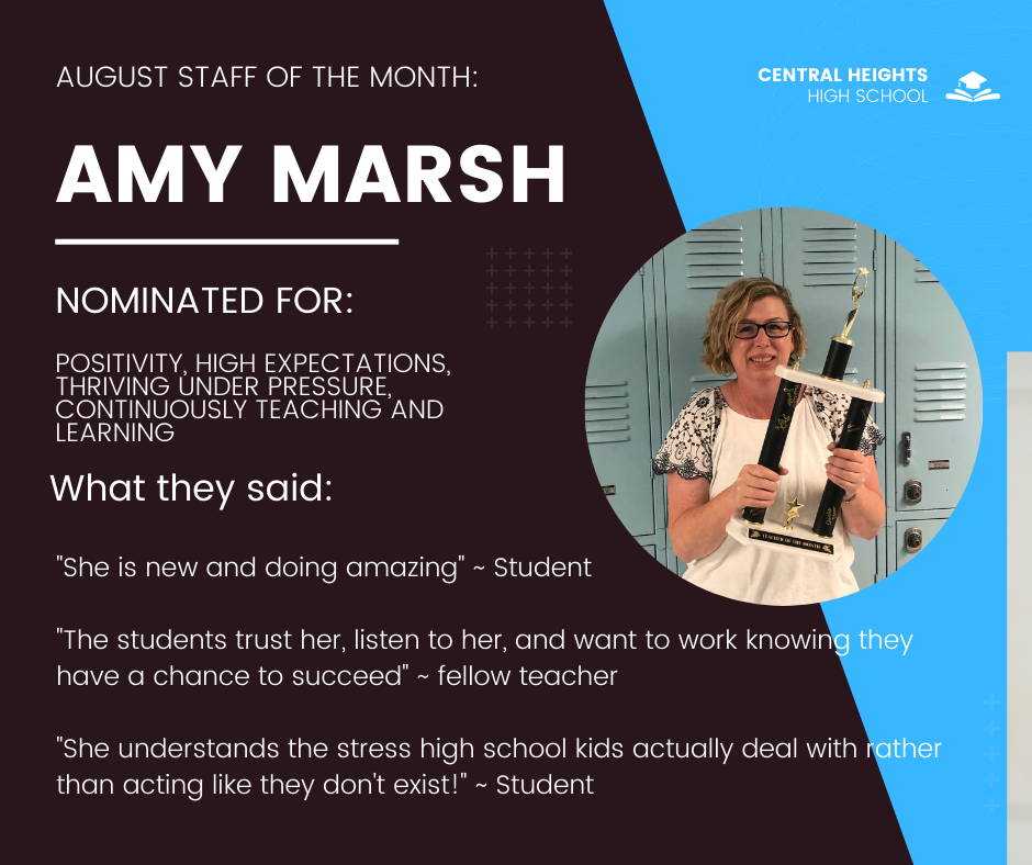 Mrs. Amy Marsh - High School ELA