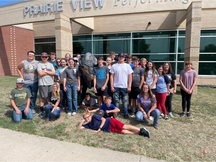 A fun group of new FFA members