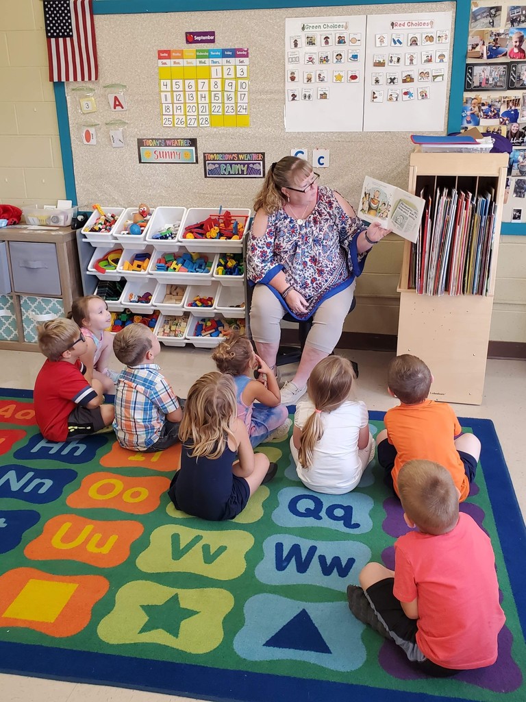 preschool carpet reading