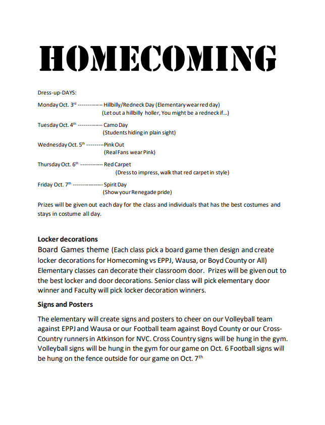 Homecoming