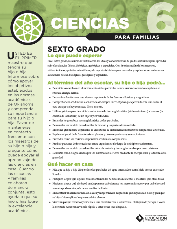ScienceExampleSpanish