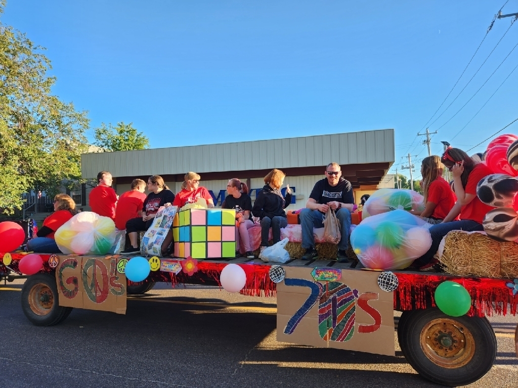 winning float