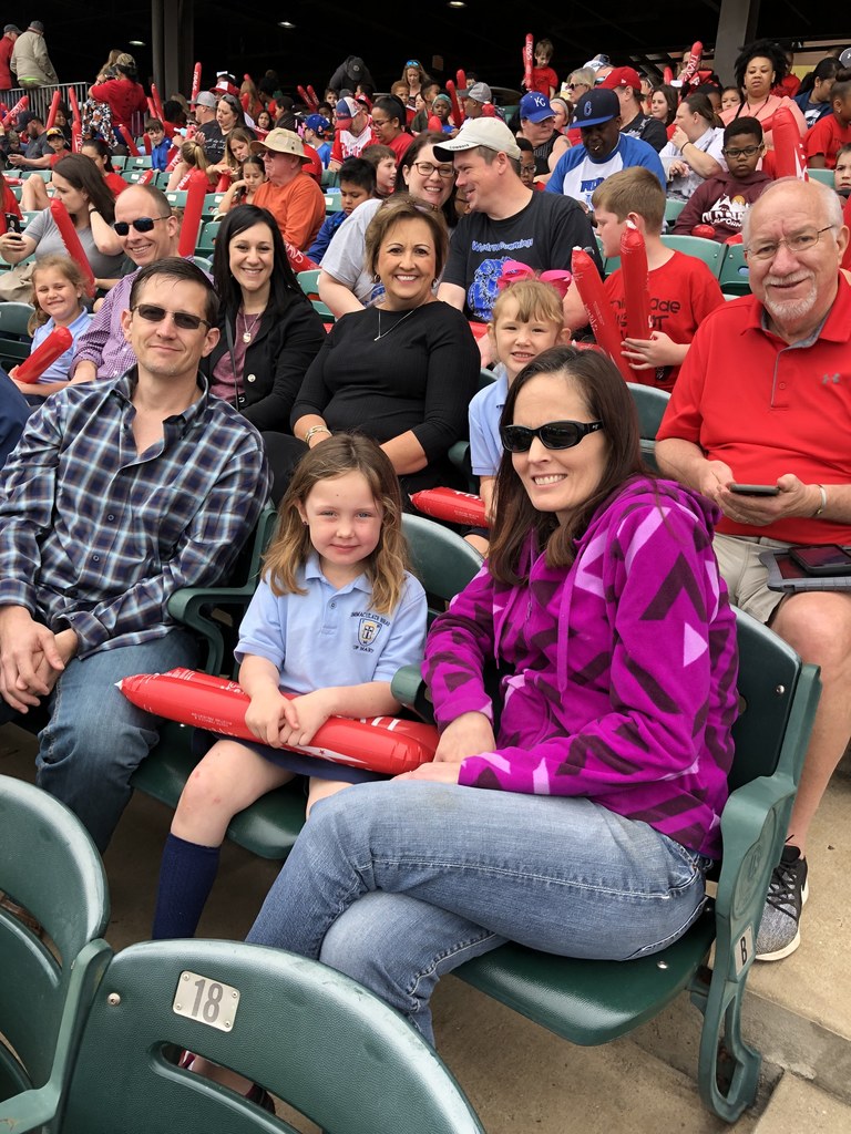 Kindergarten enjoyed a field trip to the Travelers game.
