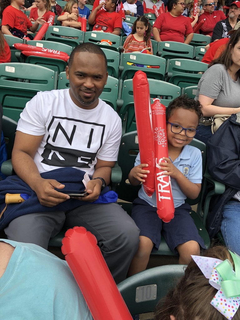 Kindergarten enjoyed a field trip to the Travelers game.