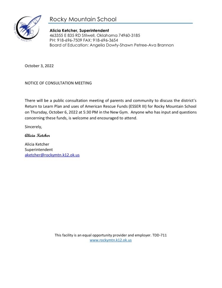 Notice