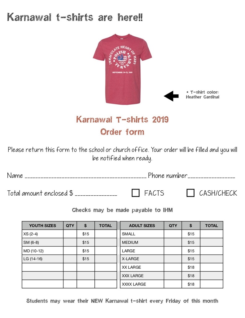 Karnawal T shirt 2019