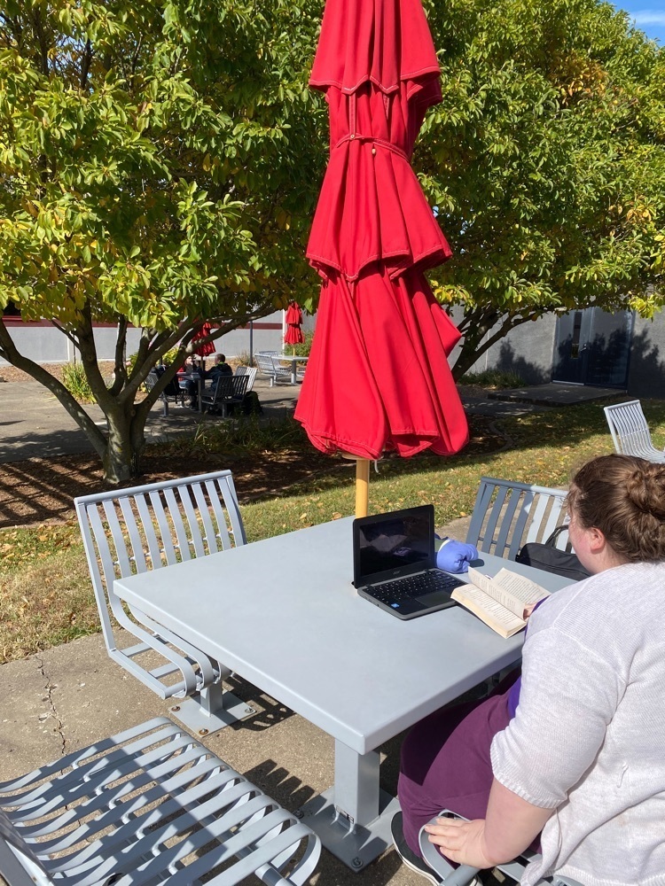 Beautiful day for learning outdoors!
