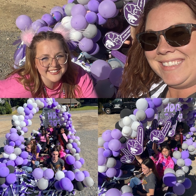 WMS is parade ready! 💜🏈 #homecoming2022
