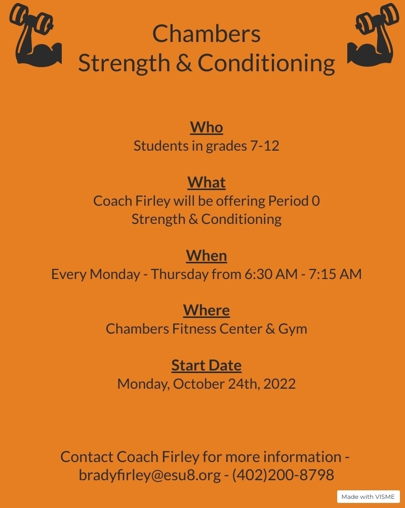 Chambers Strength & Conditioning