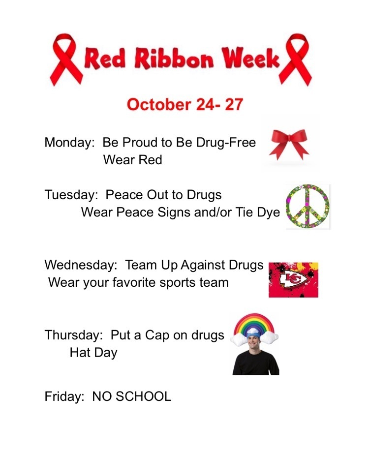 red ribbon week flyer