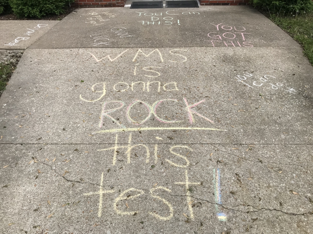 Teachers encouraged the students!
