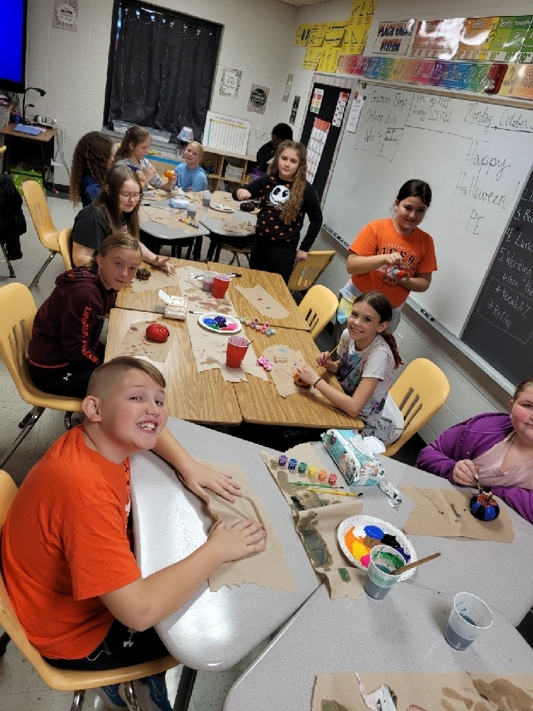 Pumpkin painting