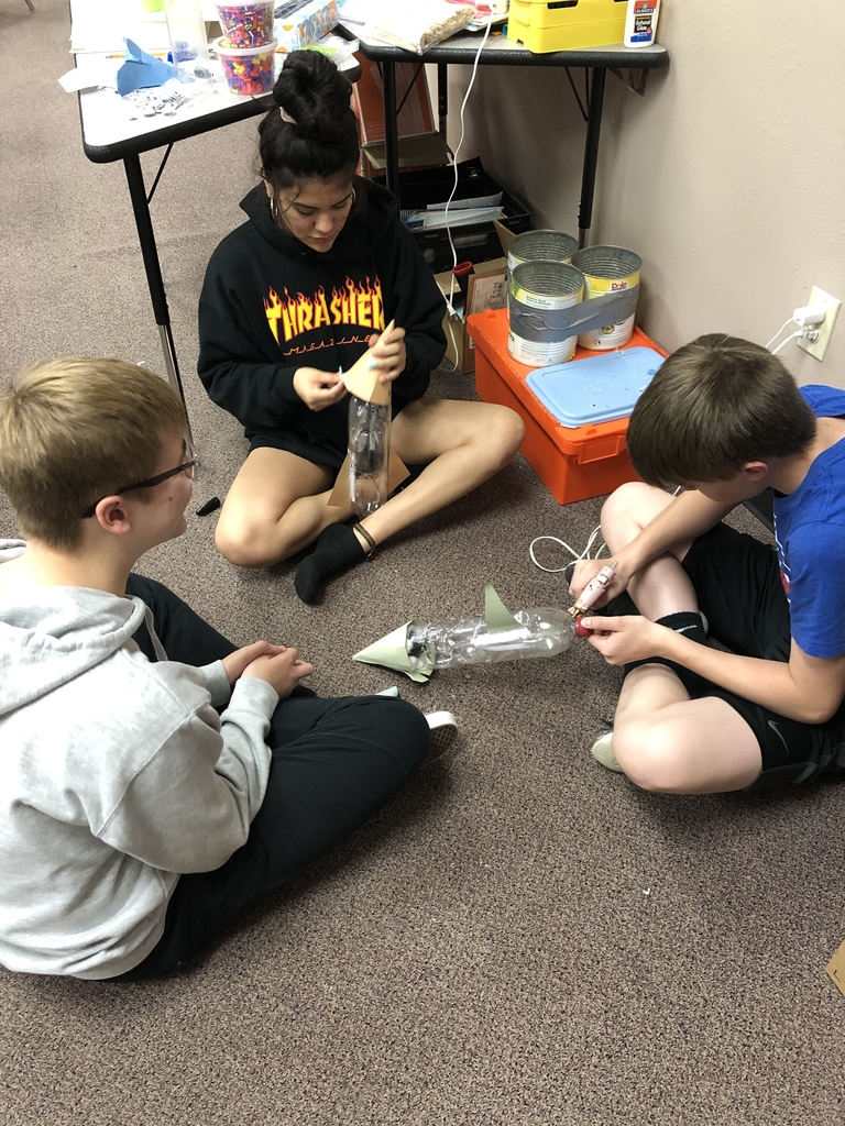 Final touches on rockets