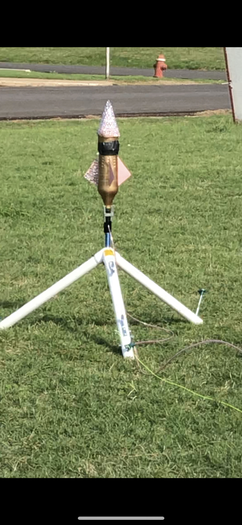 Bedazzled rocket
