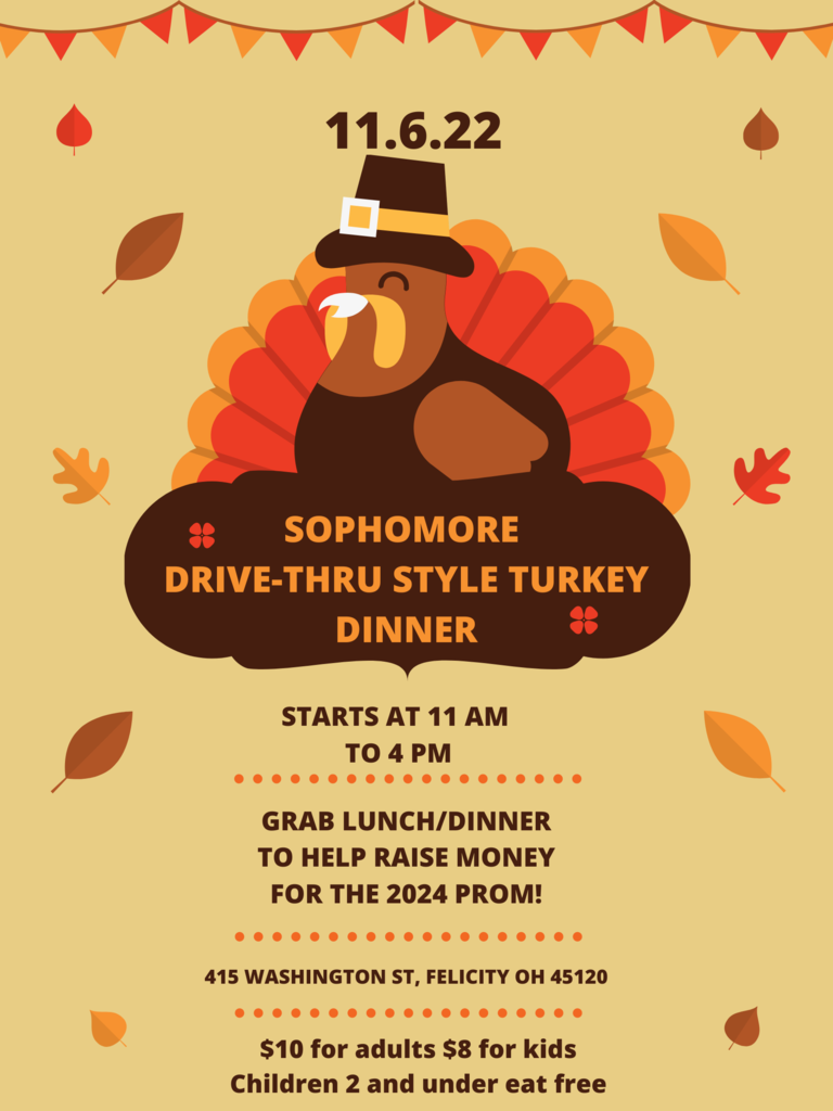2022 Sophomore Turkey Dinner