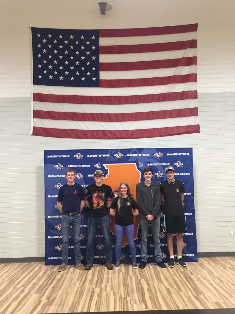 Military signing night