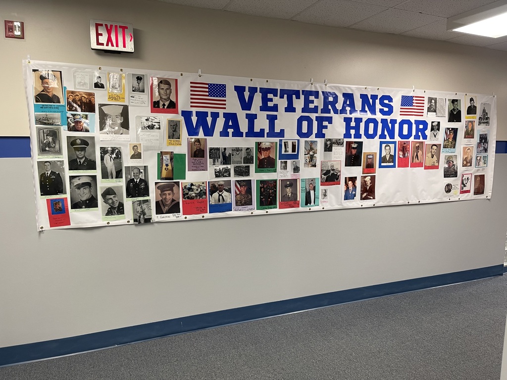 Happy Veterans Day!  Thanks to all of the students and staff that brought in pictures of their Veterans.  
