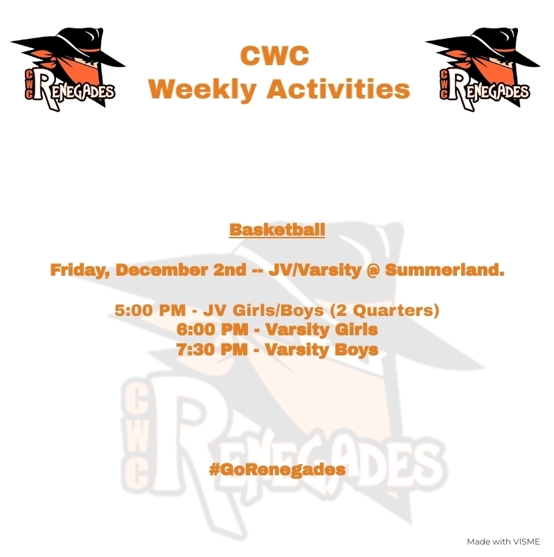 Weekly Activities