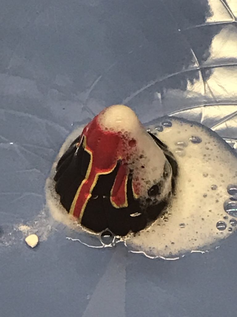 Erupting volcanoes