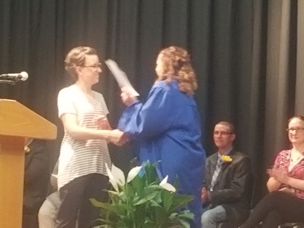 8th grade promotion and awards night.