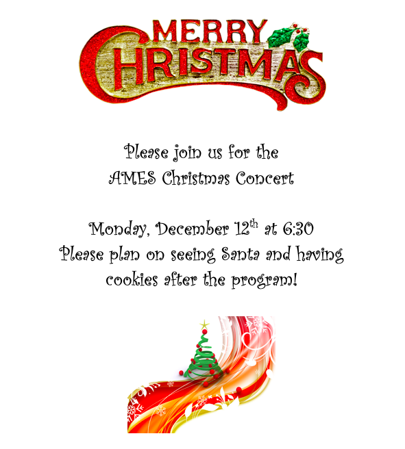 AMES Christmas Program