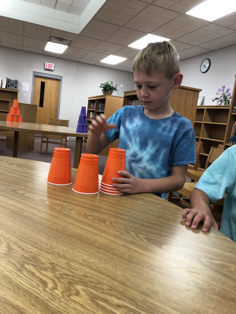 Cup Stacking Race!