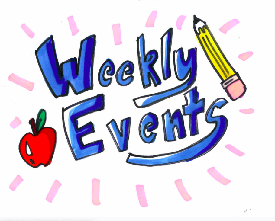 Events for the week