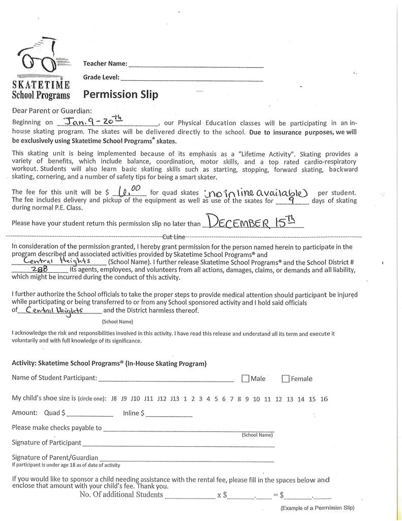 Skating Forms