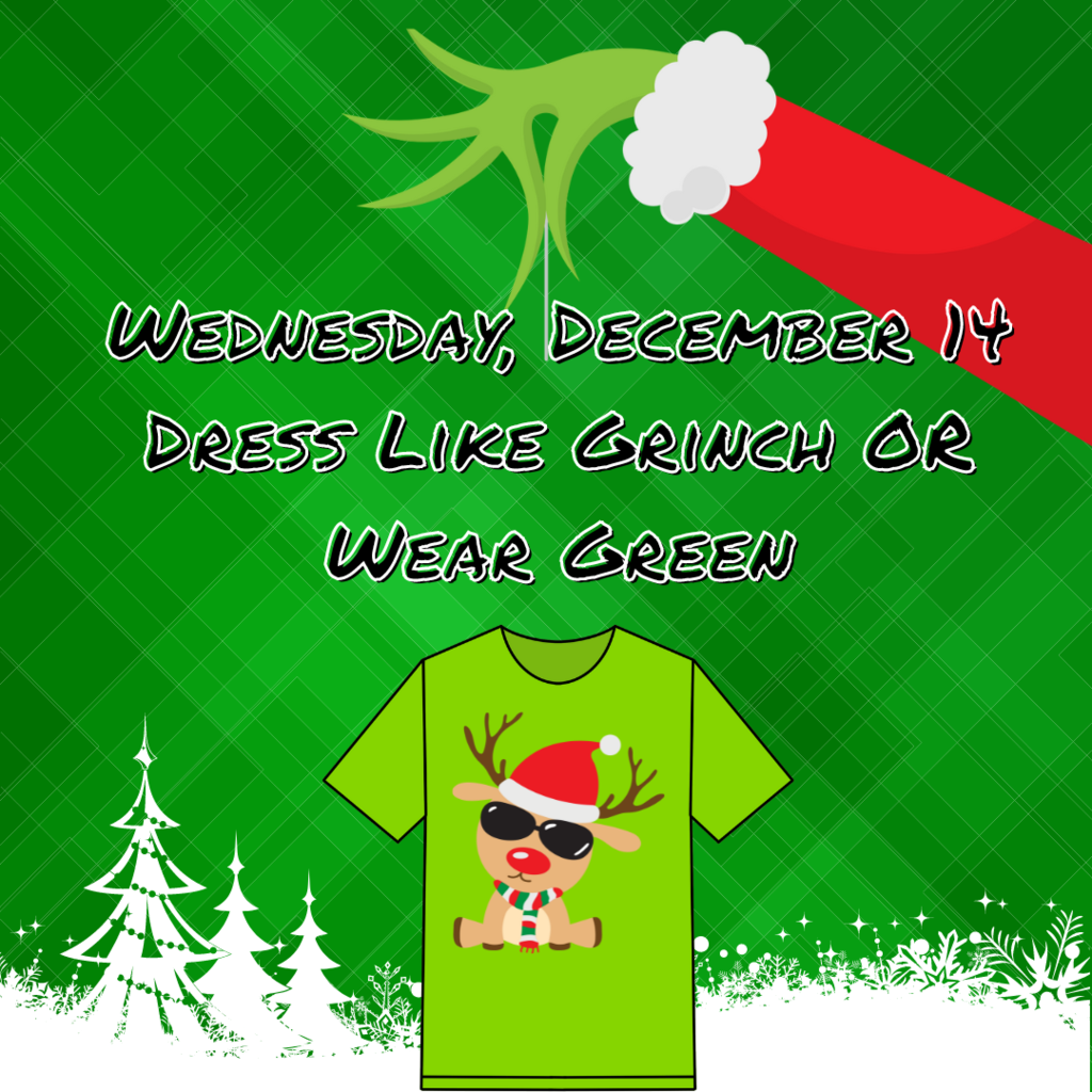 Christmas Dress Up Days