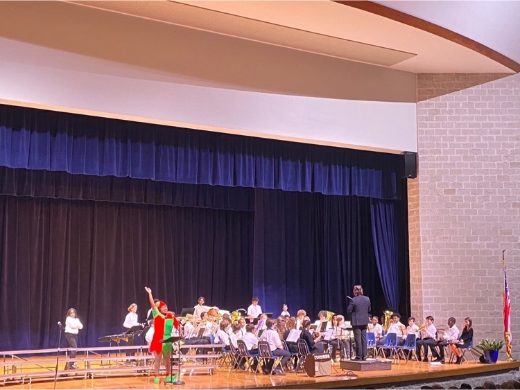 The band performs
