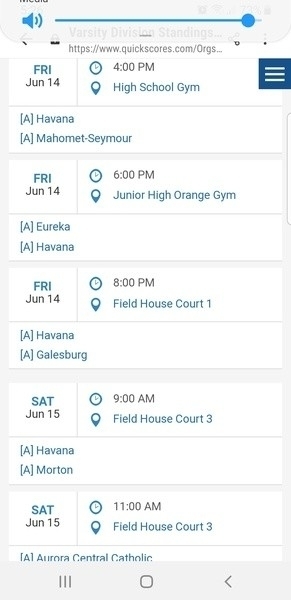 Mahomet sched