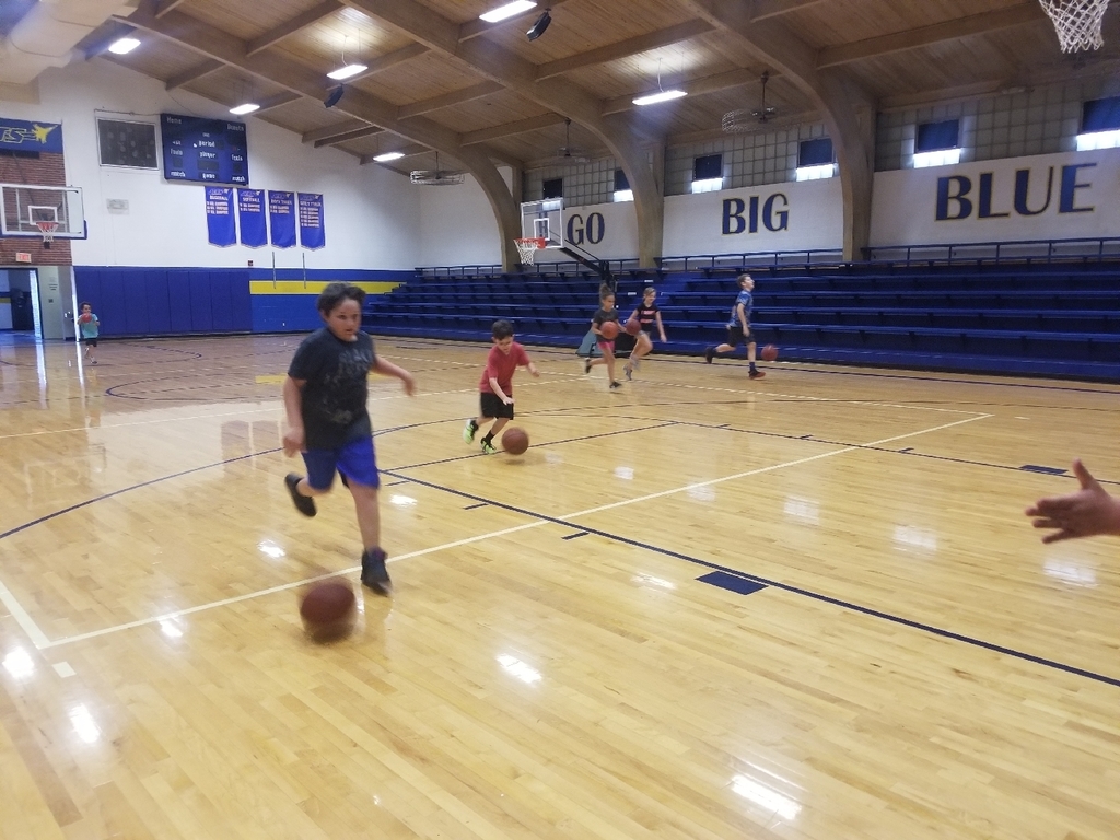 Day 3 of 1-8 Basketball camp.
