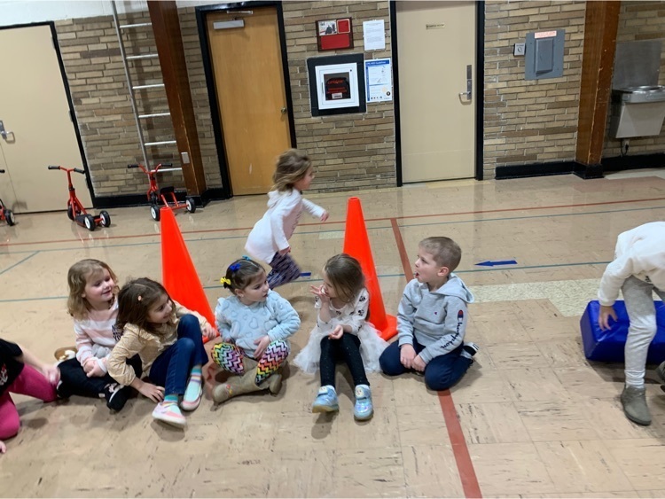 Duck,Duck, Goose in the gym.