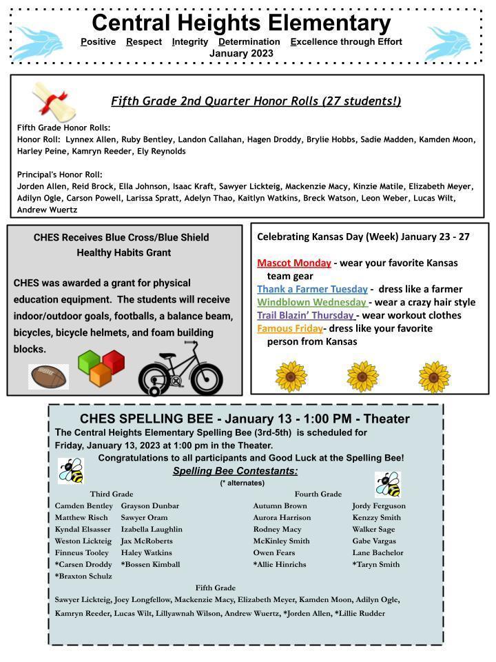 Elementary Principal Newsletter