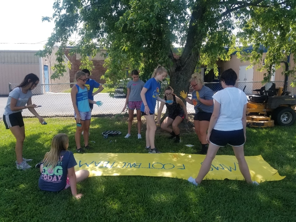 Middle School Cheer Camp.