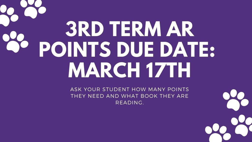 AR Points Due Date