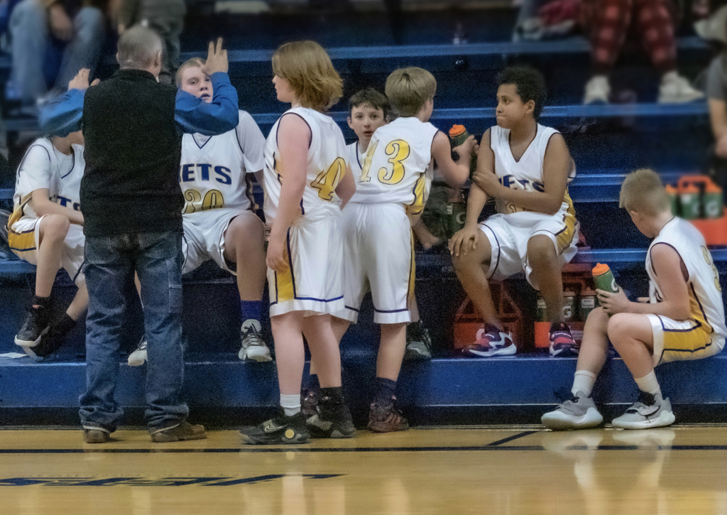 Middle School Boys Basketball Team