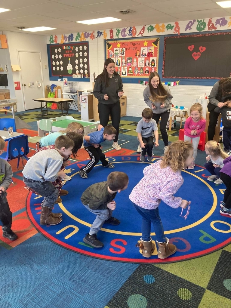 morning class tooty ta with big Tigers 