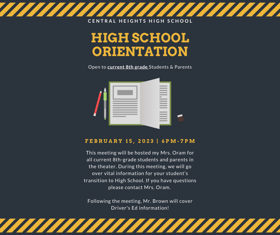 High School Orientation