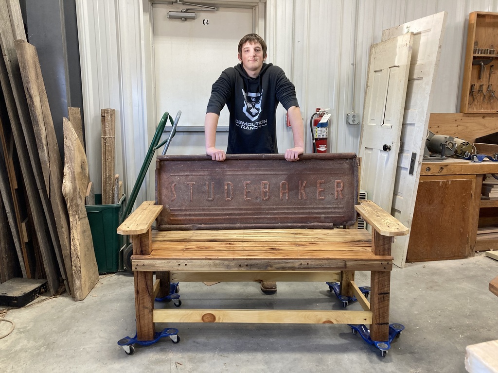 Ryan-Tailgate Bench