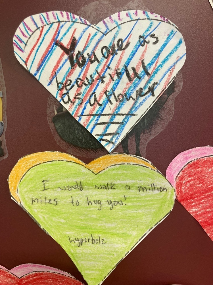 Valentine’s Day literary devices 