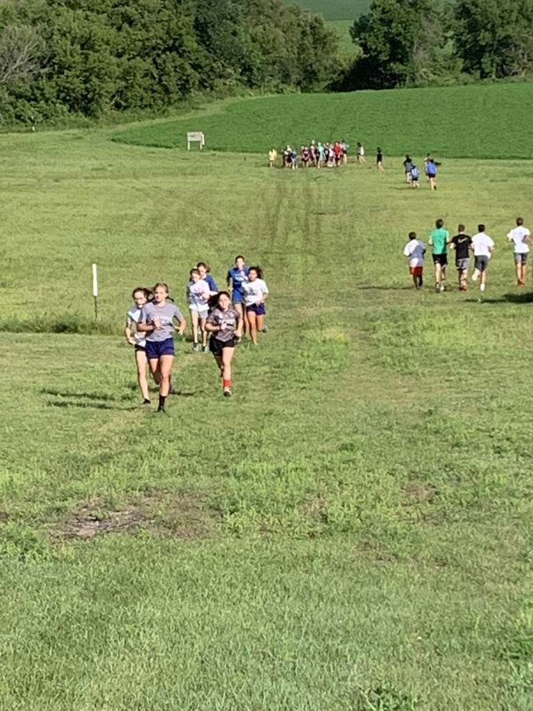 Hills day for XC!! They will be tired!