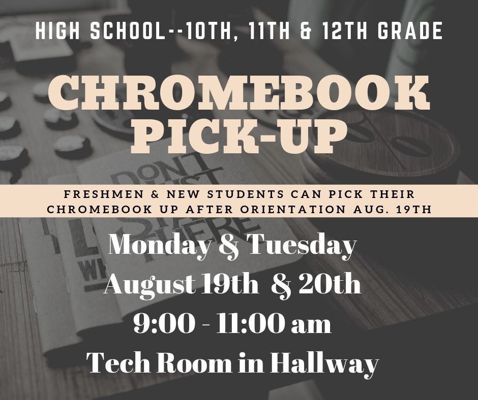 Chromebook Pickup HS