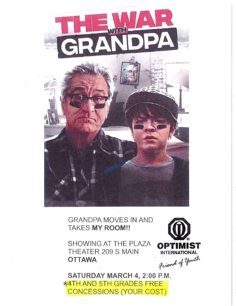The War with Grandpa Movie