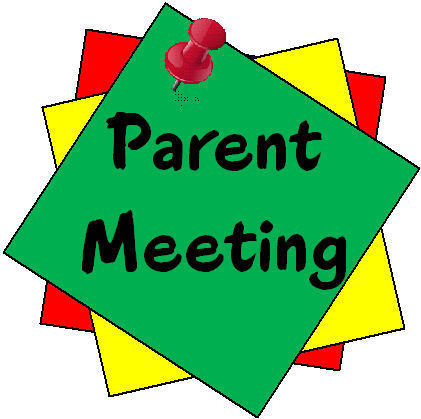August 20 Parent Meeting, 6:00 PM
