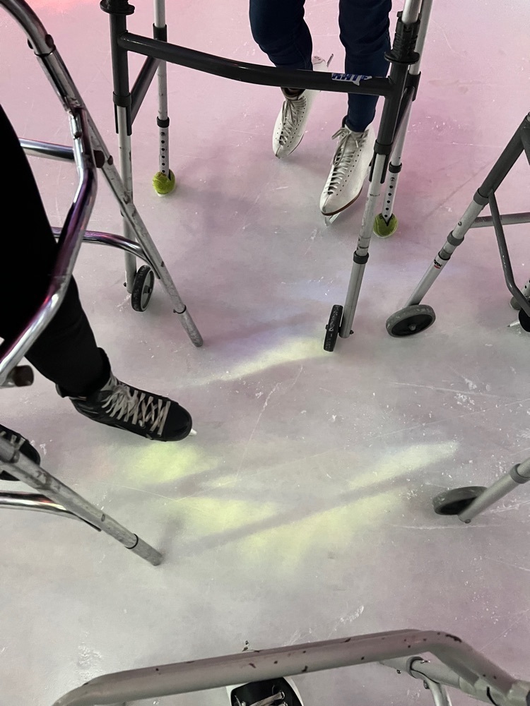 Ice skating shenanigans!